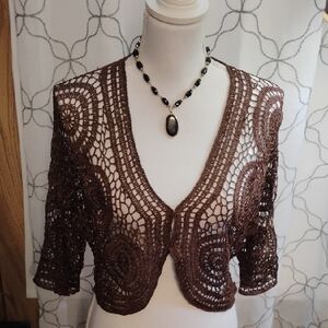 Zashi Crochet Shrug